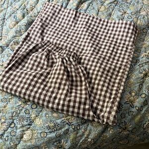 Checkered Brown Palazzo pants